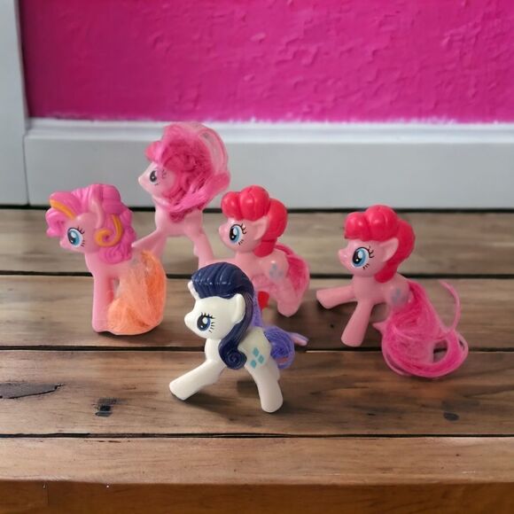 5 My Little Pony Mcdonalds Happy Meal Toy Set MLP Pinkie Pie Rarity Cutie Crew. - Picture 13 of 16